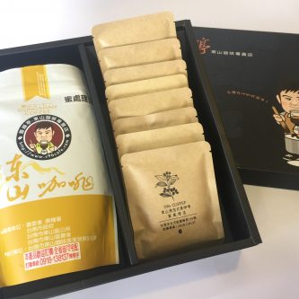 咖啡豆＆耳掛黑咖啡 禮盒（蜜處理豆）